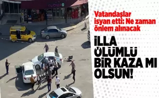Kaşüstü'nde yine aynı yer yine kaza...
