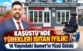 Kaşüstü’nde Yürekleri Isıtan İyilik! 