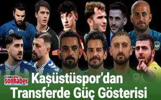 Kaşüstüspor’dan Transferde Güç Gösterisi