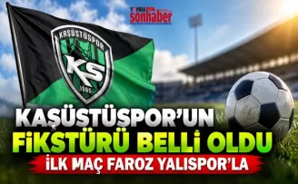 Kaşüstüspor’un Fikstürü Belli Oldu