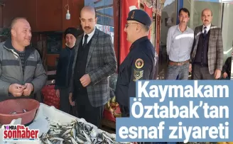 Kaymakam Öztabak vatandaşın yanında..
