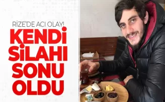 Kendi silahı sonu oldu