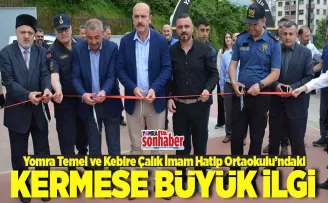 Kermese yoğun ilgi