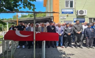 Kıbrıs gazisi memleketi Zonguldak’ta son yolculuğuna uğurlandı