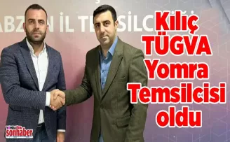 Kılıç TÜGVA Yomra Temsilcisi oldu