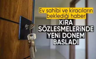 Kira sözleşmelerinde e-Devlet dönemi başladı