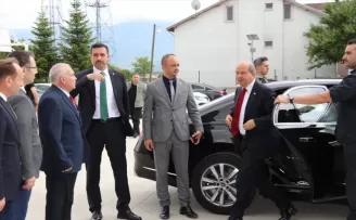 KKTC Cumhurbaşkanı Ersin Tatar, Bolu’da temaslarda bulundu: