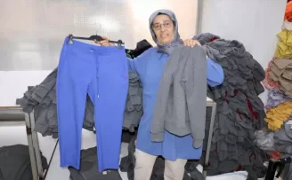 KOSGEB desteğiyle adım attığı tekstil sektöründe 17 kişiyi istihdam ediyor