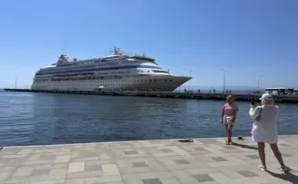 Kruvaziyer “Astoria Grande“ 818 yolcusuyla Sinop’a geldi