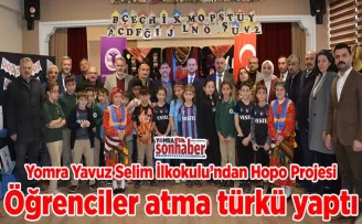 Kültürümüzü atma türkülerle canlandırdılar