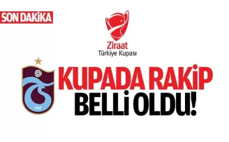 Kupa'da rakip belli oldu