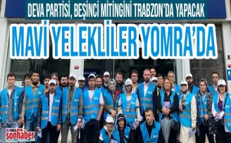 MAVİ YELEKLİLER YOMRA’DA