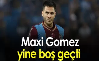 Maxi Gomez yine boş geçti