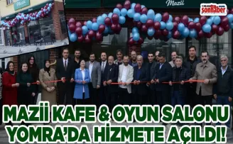 MAZİ CAFE OYUN SALONU YOMRA’DA HİZMETE AÇILDI