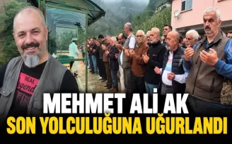 Mehmet Ali Ak Son Yolculuğuna Uğurlandı