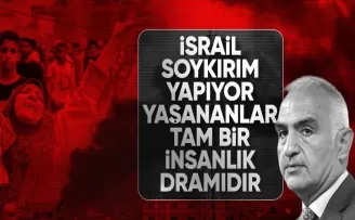 Mehmet Nuri Ersoy’dan İsrail’e tepki