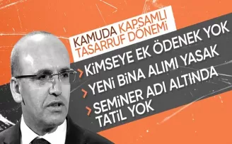 Mehmet Şimşek’ten açıklama! Kamuda kapsamlı tasarruf dönemi başlıyor
