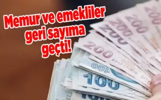 Memur ve emekliler geri sayıma geçti! İşte beklenen zam oranları