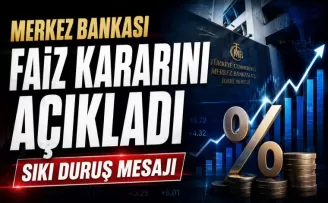 Merkez Bankası faiz kararını açıkladı Sıkı duruş mesajı