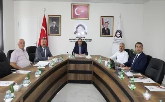 Merzifon’da OSB Yönetim Kurulu toplantısı yapıldı