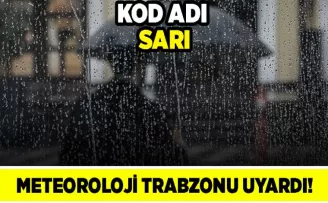 Meteoroloji duyurdu! Trabzon ve çevre iller için sarı kodlu alarm