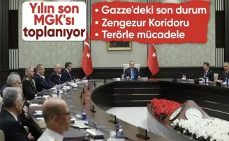 MGK bugün toplanıyor: Yılın son toplantısı yapılacak