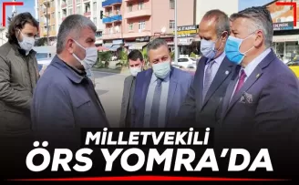 Milletvekili Örs Yomra’da