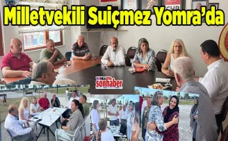 Milletvekili Suiçmez Yomra’da