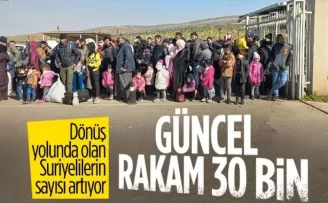 Milli Savunma Bakanı Hulusi Akar: 30 bin Suriyeli kendi topraklarına döndü