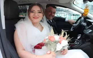 Milli sporcular Murat Arslanoğlu ve Ebru Çam Karabük’te dünyaevine girdi