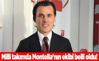 Milli takımda Montella’nın ekibi belli oldu! İşte teknik ekipteki isimler