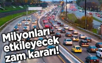 Milyonları etkileyecek zam kararı: İşte belirlenen yeni fiyatlar