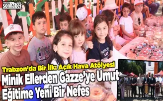 Minik Ellerden Gazze’ye Umut, Eğitime Yeni Bir Nefes