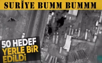 MİT’ten Suriye’de büyük operasyon... 50’den fazla hedef vuruldu