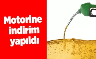 Motorine indirim yapıldı