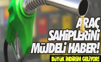 Motorine ve benzine yeni indirim geliyor