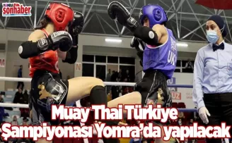 Muay Thai Türkiye Şampiyonası Yomra’da yapılacak