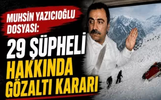 Muhsin Yazıcıoğlu dosyası: 29 şüpheli hakkında gözaltı kararı