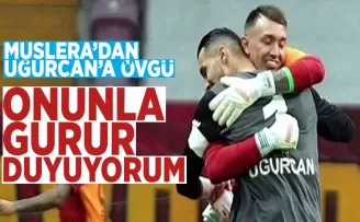Muslera’dan Uğurcan Çakır’a büyük övgü: Onunla gurur duyuyorum