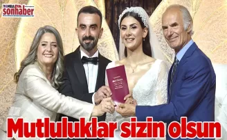 Mutluluklar sizin olsun