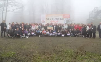 Nebiyan’da oryantring yarışması düzenlendi