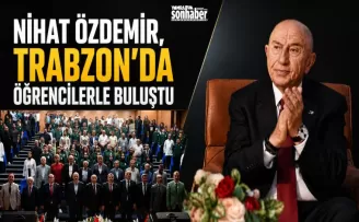 Nihat Özdemir, Trabzon’da Öğrencilerle Buluştu