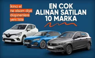 Ocakta en çok satılan ikinci el otomobil modelleri belli oldu