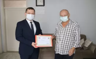 Of Kaymakamı Demirer’den “geçmiş olsun“ ziyareti