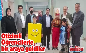 Öğrencilerle bir araya geldiler