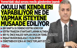 OKULU NE KENDİLERİ YAPABİLİYOR NE DE YAPMAK İSTEYENE MÜSAADE EDİLİYOR