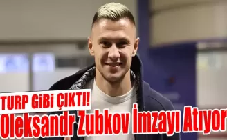 Oleksandr Zubkov İmzayı Atıyor