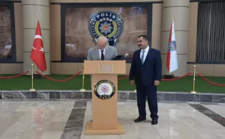 OMÜ Rektörü Ünal, İl Emniyet Müdürü Ahmet Arıbaş’ı ziyaret etti