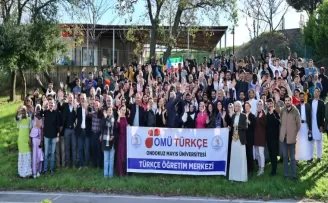 OMÜ TÜRKÇE’de 10 yılda 4 bin yabancı öğrenci Türkçe öğrendi