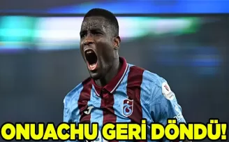 Onuachu Geri Döndü, Gözler Yeniden Golcünün Üzerinde